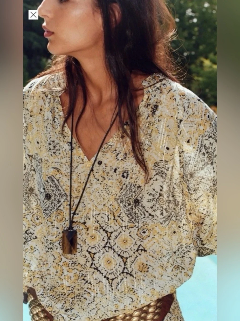 Zara lightweight tunic
